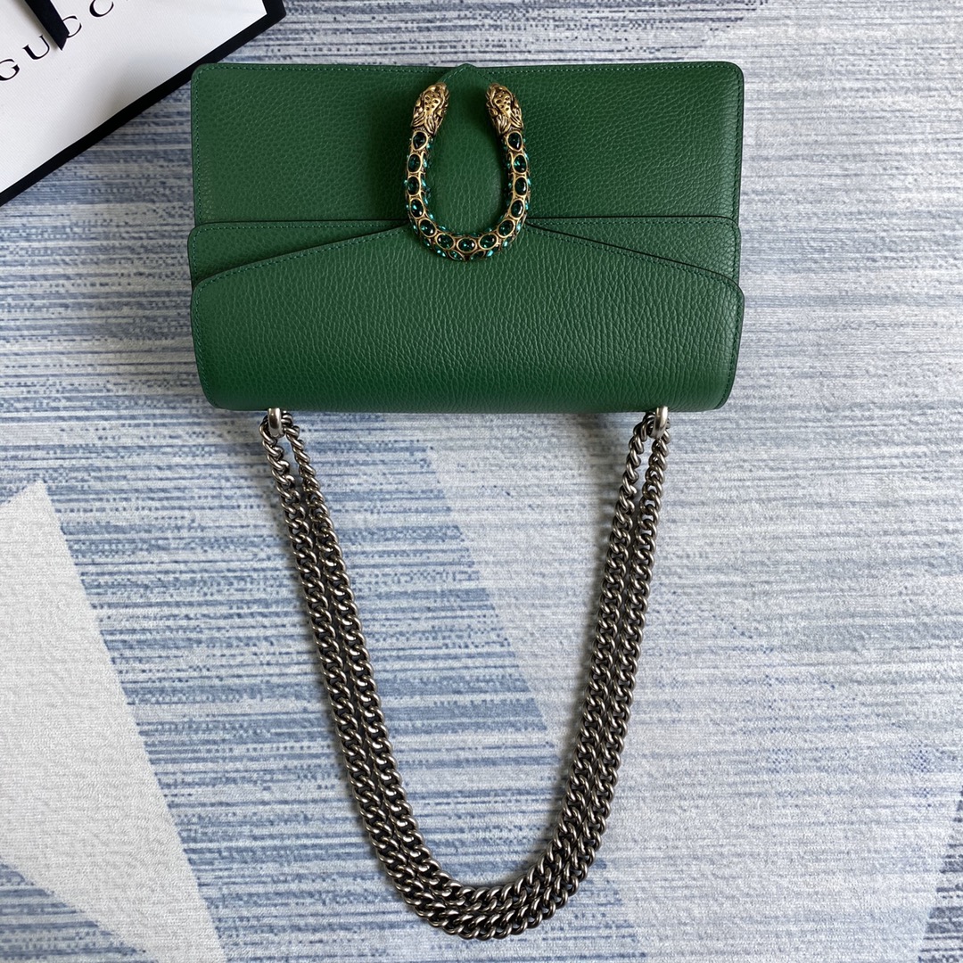 Gucci Dionysus Small Shoulder Bag 400249 Green